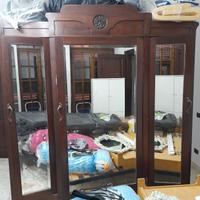 ARMADIO ANNI 60 IN CILIEGIO MASSELLO