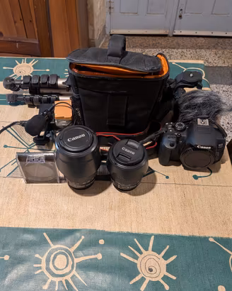 Canon EOS 700D + Obiettivi e Accessori