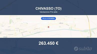 Immobile in asta di 205 m² con box auto a Chivasso