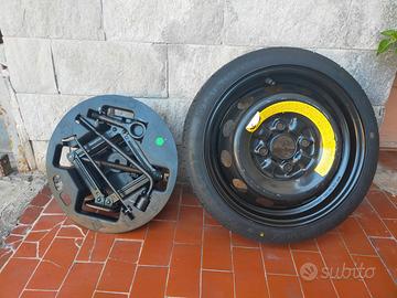 ruotino di scorte + crick e relativi accessori com