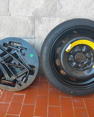 ruotino di scorte + crick e relativi accessori com