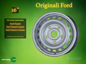 Cerchi in Ferro Originali Ford Transit/Tourneo