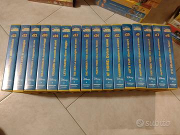 Videocassette VHS DISNEY Magic English dal 6 al 23