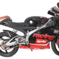 Aprilia RS 125 nera e rossa