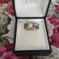 Anello oro e brillante 
