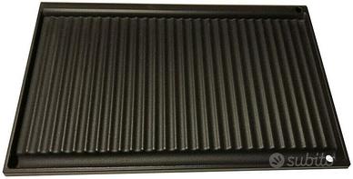 BISTECCHIERA PIASTRA IN GHISA 60x38 PER BARBECUE