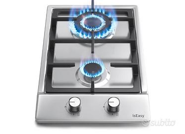 Piano cottura a gas da incasso 