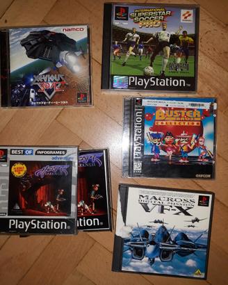 Videogiochi playstation 1 vintage