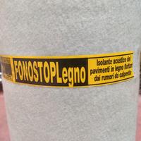 materassino sotto pavimento in legno