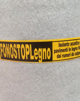 materassino sotto pavimento in legno