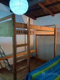 letto soppalco legno  IKEA