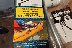 Motore elettrico Watersnake T18 + staffa kayak ASP
