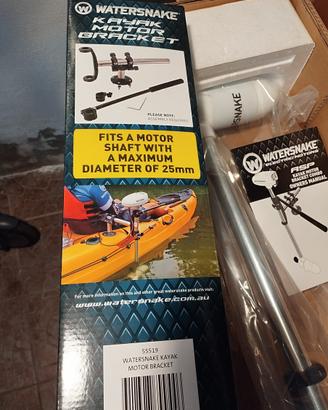 Motore elettrico Watersnake T18 + staffa kayak ASP