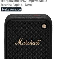 cassa bluetooth Marshall 