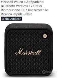 cassa bluetooth Marshall 