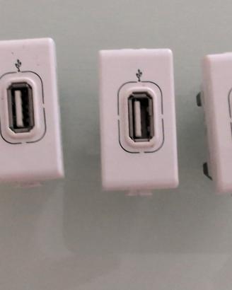 presa usb bticino matix originals 5v