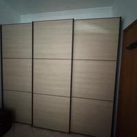 Armadio a 3 ante con Cassettiera