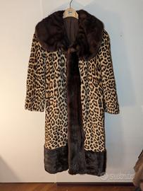 pelliccia di ocelot e visone