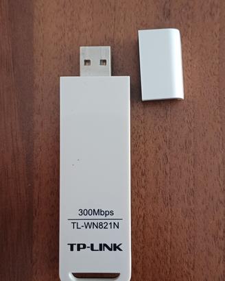 Chiavetta WiFi USB TP-Link 300Mbps (TL-WN821N)
