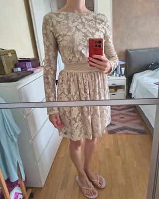 Vestito elegante Zara con schiena scoperta tg. M