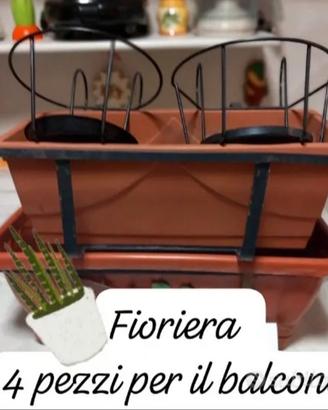 Fioriera da giardino e per il balcone