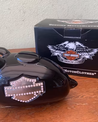 Salvadanaio Porcellino Harley Swarovski