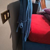 Letto singolo alcantara