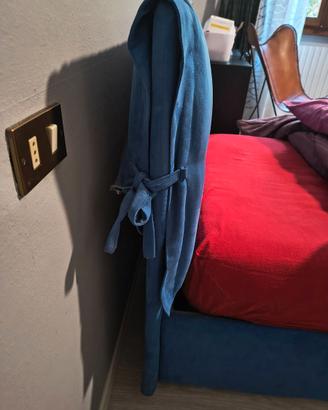 Letto singolo alcantara