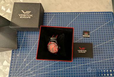 Vostok Europe K3 Submarine Automatic Red Dial