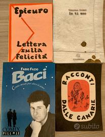 Piccola raccolta di libri tascabili