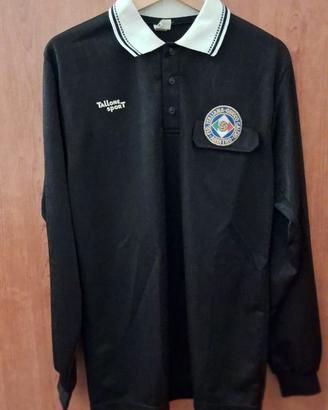 Maglia Arbitro Vintage Anni '80 Garman FIGC - Nera