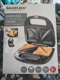 Tostiera 3 in 1 SilverCrest (Sandwich, Waffle)