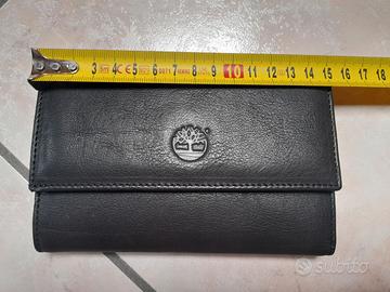 Portafoglio donna Timberland. In pelle nero Abbigliamento e Accessori In vendita a Como