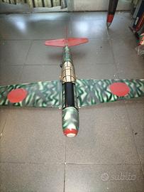 Aeromodello RC warbird Kawasaki ki-61