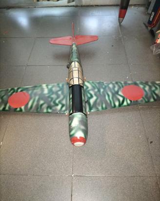 Aeromodello RC warbird Kawasaki ki-61