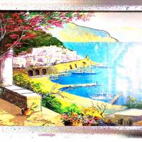 Quadro paesaggio di mare 74x39