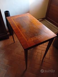 consolle tavolino in radica 