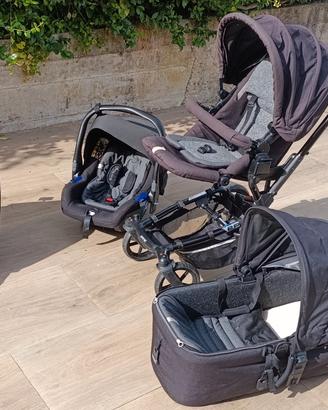 Trio navicella+passeggino+ ovetto+ base isofix