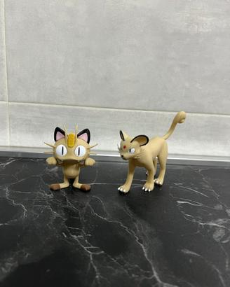 Pokemon Meowth & Persian Stampa 3D