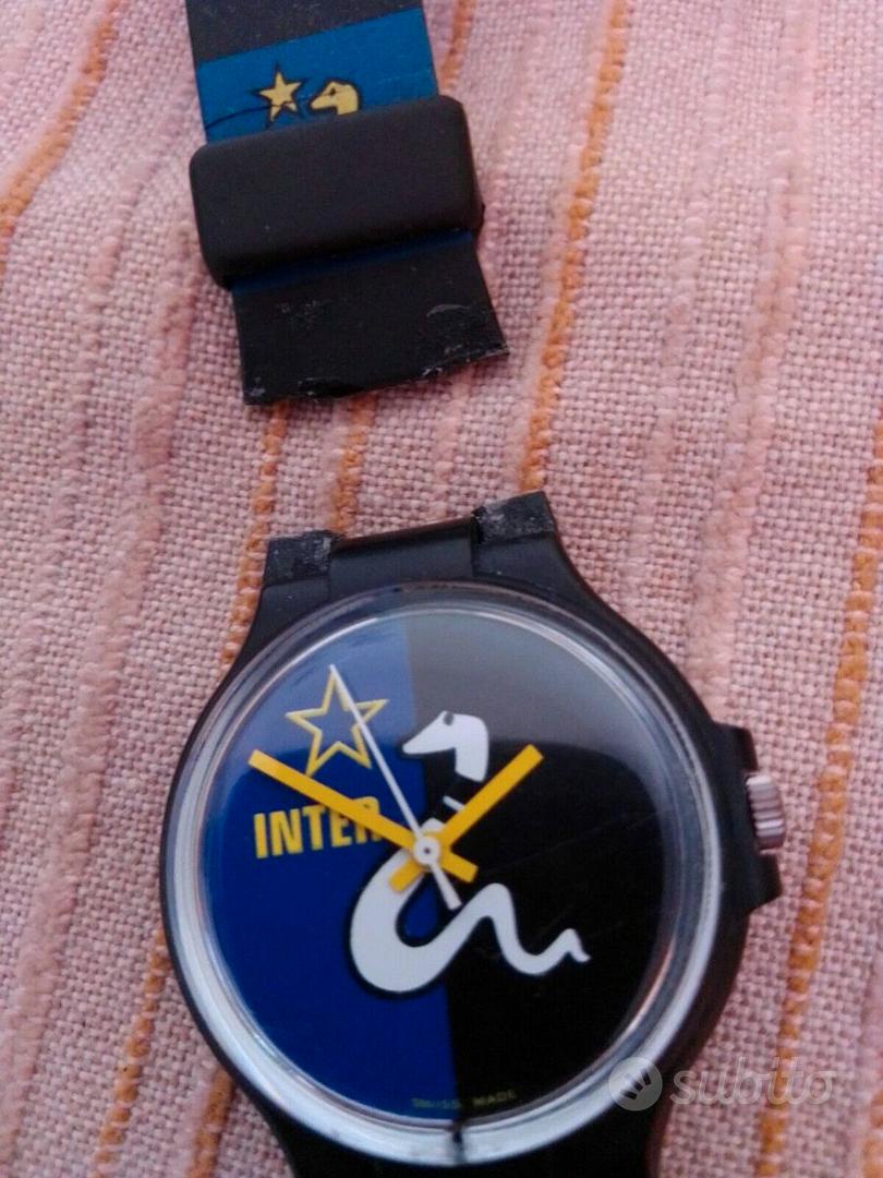 Orologio Inter vintage al quarzo - CINTURINO SPEZZ - Collezionismo In  vendita a Milano