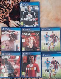 VARI GIOCHI SPORT PLAYSTATION 4