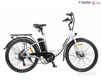 City bike Myatu 26'' 250W Bianca