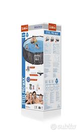 Piscina Bestway Steel Pro MAX circolare