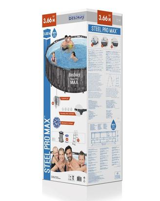 Piscina Bestway Steel Pro MAX circolare