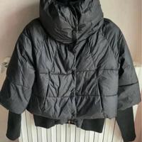 Piumino corto nero donna tg 44 ARTIGLI