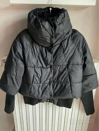 Piumino corto nero donna tg 44 ARTIGLI