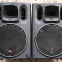 Casse energy amplificate e turbosound passive