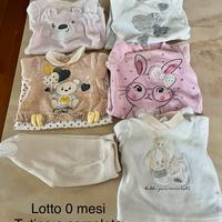 Abbigliamento bimba 0 mesi - 50 cm