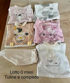 Abbigliamento bimba 0 mesi - 50 cm