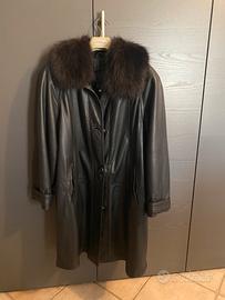 Cappotto in vera pelle